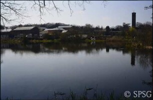 Potsdam, Park Sanssouci, Blick über den Bornstedter See.