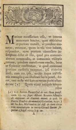 Christ. Adolphi Klotzii Historia Numorum Obsidionalium : Cum Figuris Aeri Incisis