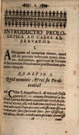 Compendium Theologicum de casibus reservatis