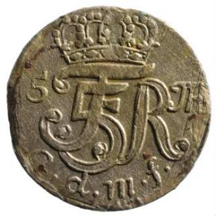 Fundmünze, Mariengroschen, 1763