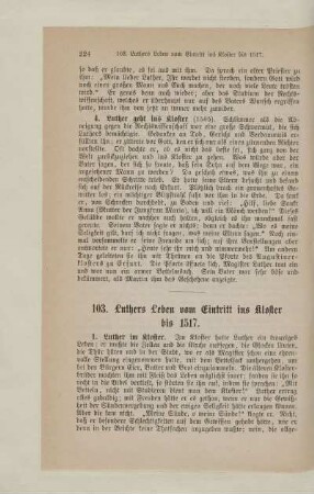 103. Luthers Leben vom Eintritt ins Kloster bis 1517