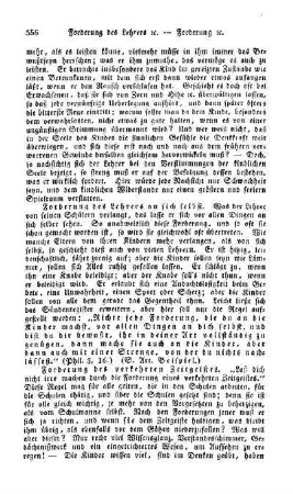 Forderung des verkehrten Zeitgeistes