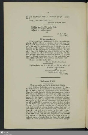 Jahrgang 1822