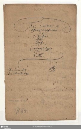 Stimmensatz [Schreiber: Jacobi, S.]