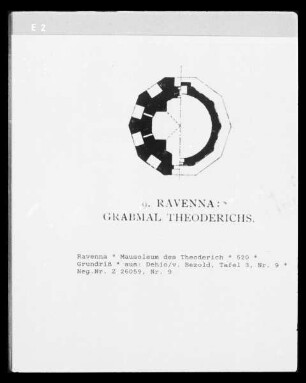 Ravenna: Mausoleum des Theoderich