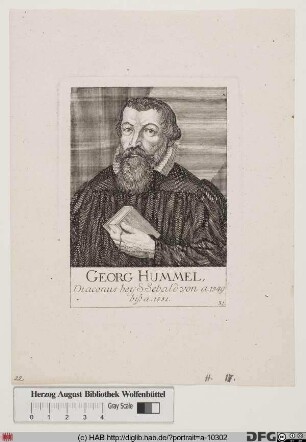 Bildnis Georg Hummel