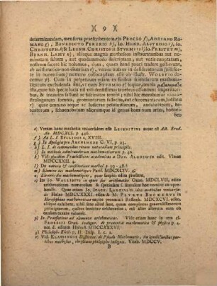 Exercitatio Academica De Ivsto Matheseos Pretio