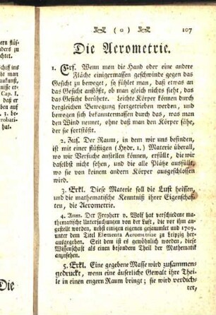 Die Aerometrie