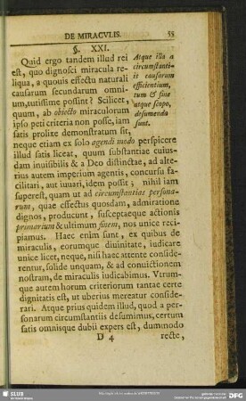 §. XXI. Atque illa a circumstantiis causarum efficientium, tum & fine atque scopo, desumenda sunt