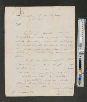 Brief an [Wilhelm Popp]