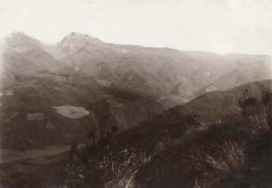Der Pichincha von Cerro Ungui aus. Östlicher Teil