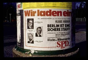 Wahlplakat SPD 26.1.75.
