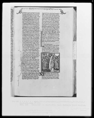 Heisterbacher Bibel — Juste judicate filii hominum, Folio 269recto
