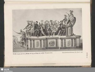 Musikerwagen aus dem „Großen Aufzug zu Pferd und zu Fuß“ Dresden 1709
