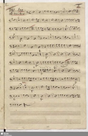 1192. Aria: Siete caro siete bello / Sacchini, A.