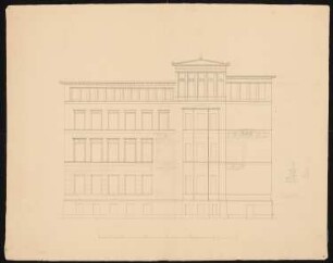 Mietshaus Leipziger Platz 19, Berlin: Fassadenansicht