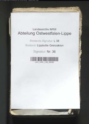 Grenze des Amtes Sternberg zur Grafschaft Schaumburg