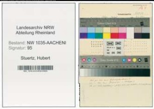 Entnazifizierung Hubert Stuertz , geb. 04.03.1901 (Hauer)