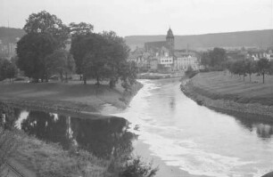 Hann. Münden: Zusammenfluss von Fulda und Werra