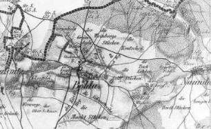 Schönfeld-Böhla. Oberreit, Sect. Großenhain, 1841/43