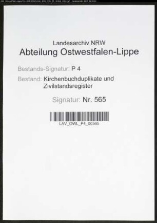 Kirchenbuchduplikat der katholischen Stadtgemeinde St.Patrokli, Kreis Soest (GHT 1854). (Gemeinde: Katholische Stadtgemeinde St.Patrokli)