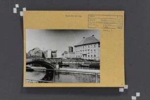 Mühlendammschleuse. Berlin, Mitte, Rolandufer/Fischerinsel/Mühlendamm