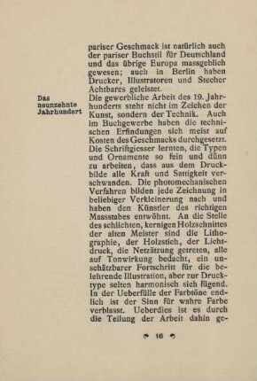 Das neunzehnte Jahrhundert