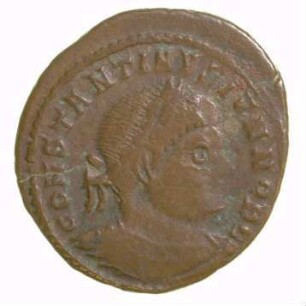 Münze, Follis, 330 - 331