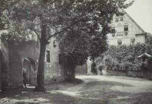 Rundling Coschütz, die mittlere Verengung
