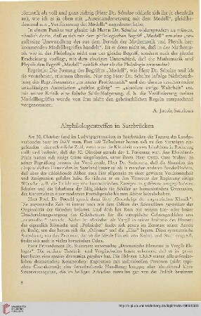 11: Altphilologentreffen in Saarbrücken