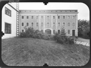 Gotha. Schloss Friedenstein, Pagenhaus, Ansicht der Ostfassade
