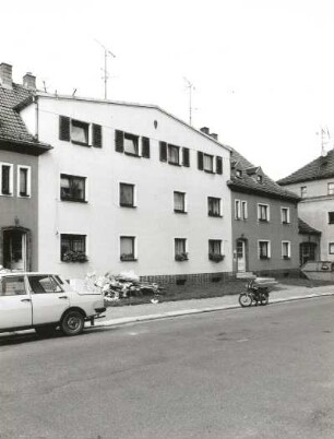 Meerane, Philippstraße 70 und 68. Reihenhäuser (um 1930/1935)