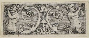 Querfüllung mit Tritonenpaar