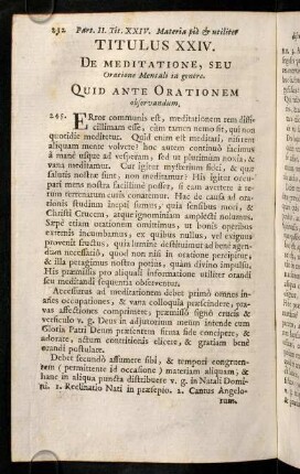 232-241, Quid Ante Orationem observandum; ...