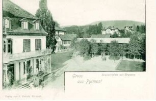 Brunnenplatz mit Augenbrunnen