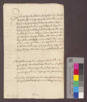 Bestandskontrakt zwischen der Deutsch-Ordens-Kommende Beuggen und Engelhard Peter, Obervogt der Herrschaft Rheinfelden zu Möhlin, über den Fruchtzehnt zu Möhlin.