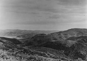Landschaft : Blick über eine Hügellandschaft