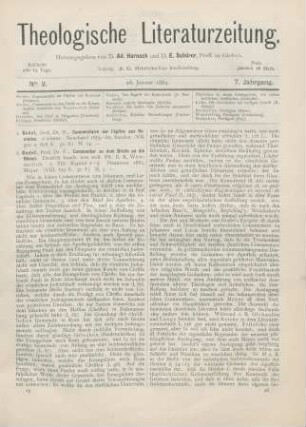 25-27 [Rezension] Godet, F., Commentar zu dem Brief an die Römer. 1. Thl. Kapitel 1 - 5