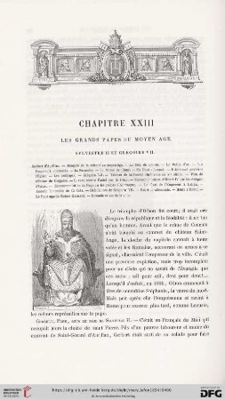 Chapitre XXIII: Les grands papes du moyen âge