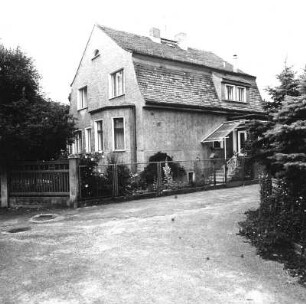 Cottbus-Spremberger Vorstadt, Eichenplatz 28. Wohnhaus. Straßenansicht
