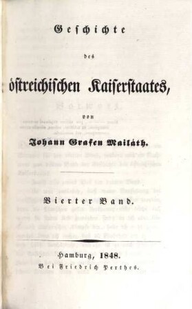 Geschichte von Östreich, 4