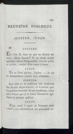Neuvième Dialogue