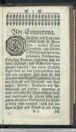 Vor-Erinnerung