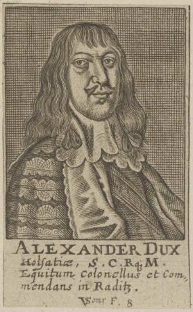 Bildnis des Alexander, Herzog von Holstein