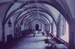 Saalfeld. Stadtmuseum im Franziskanerkloster, Eingang (Kreuzgang)