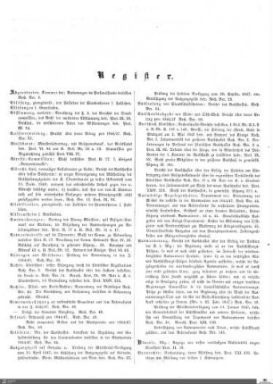 Register Kammer der Abgeordneten 1848