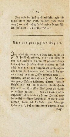 Vier und zwanzigstes Kapitel