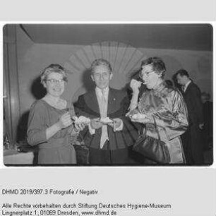 Empfang anlässlich der Nationalen Hygiene-Ausstellung - Gäste