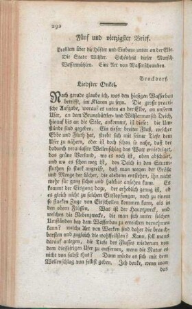 Fünf und vierzigster Brief.