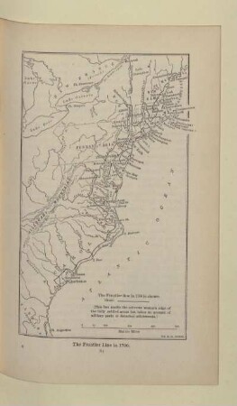 The Frontier Line in 1700
